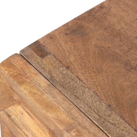 comoda madera mango-metal 100x40x76 cm