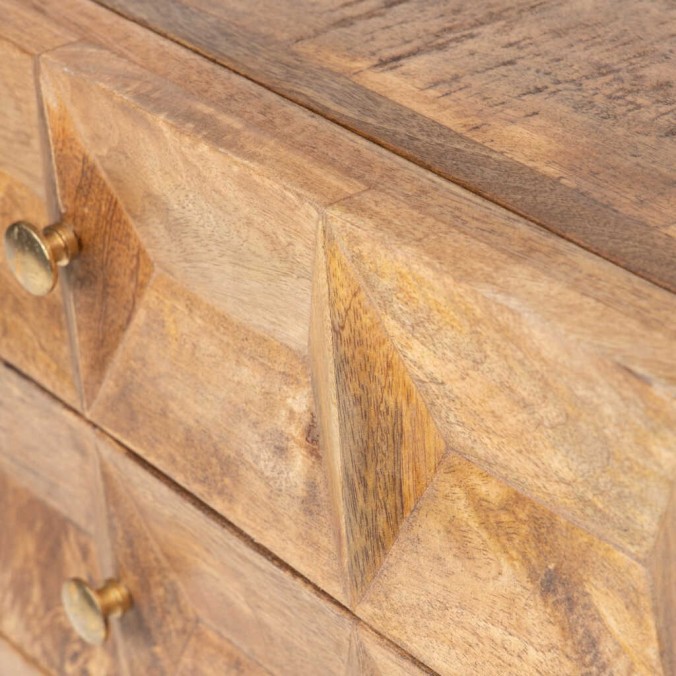 mesita madera mango-metal 55x40x58 cm