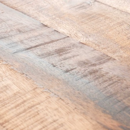 mesa comedor madera mango-metal 160x90x76 cm