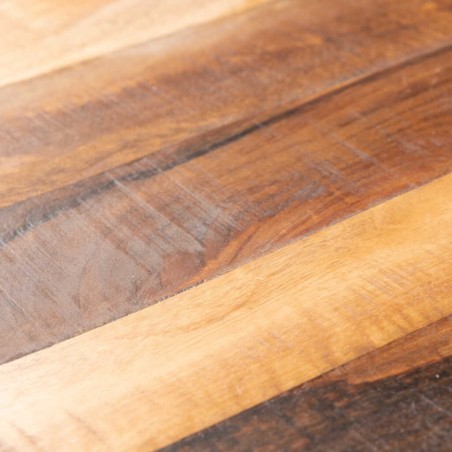 mesa comedor madera mango-metal 160x90x76 cm