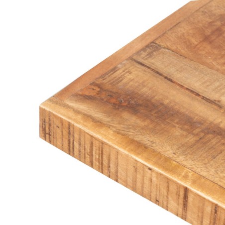 mesa comedor madera mango-metal 160x90x76 cm