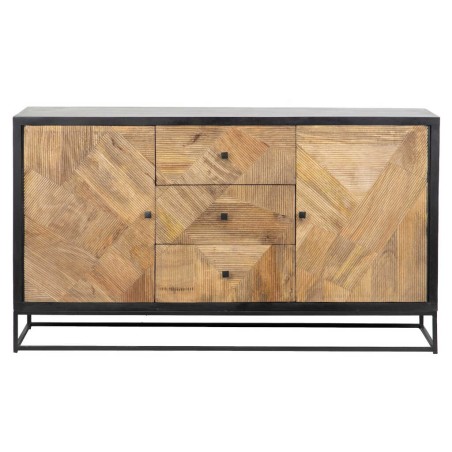 aparador madera mango-metal 150x40x85 cm