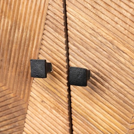 cabinet alto madeta mango-metal 88x40x160 cm