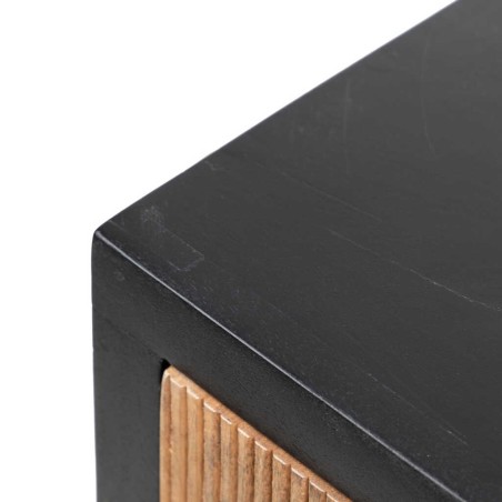 comoda madera mango-metal 100x40x76 cm