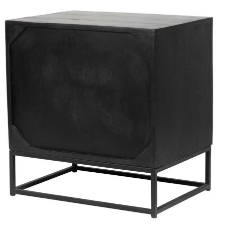 mesita madera mango-metal 55x40x58 cm