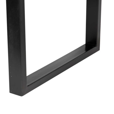 mesa comedor madera mango-metal 180x90x76 cm