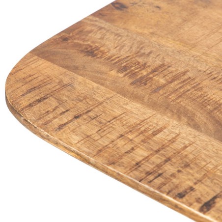 mesa comedor madera mango-metal 180x90x76 cm