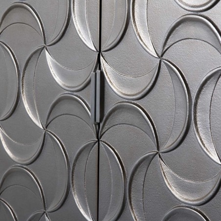 cabinet alto madera champagne 100x45x160 cm