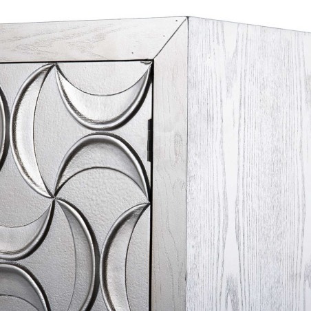 cabinet alto madera champagne 100x45x160 cm