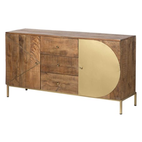 aparador madera mango-metal 150x40x85 cm