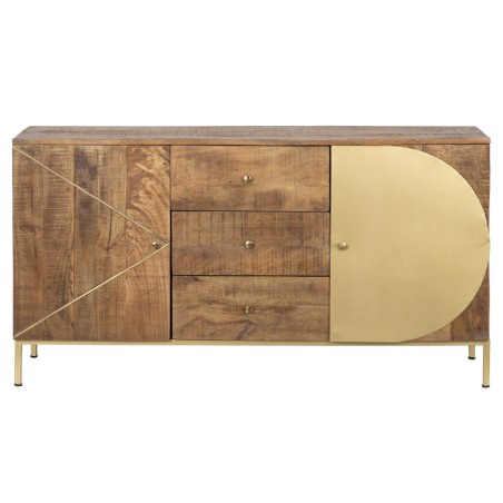 aparador madera mango-metal 150x40x85 cm