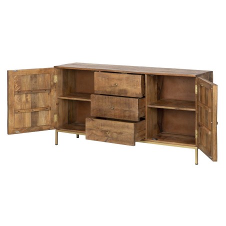 aparador madera mango-metal 150x40x85 cm