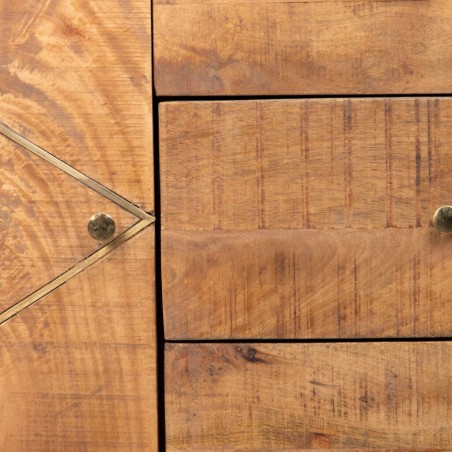 aparador madera mango-metal 150x40x85 cm