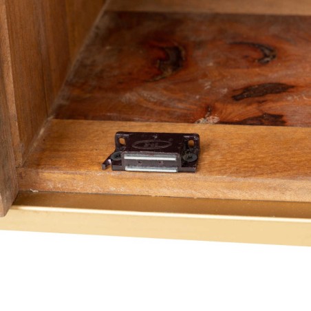 aparador madera mango-metal 150x40x85 cm