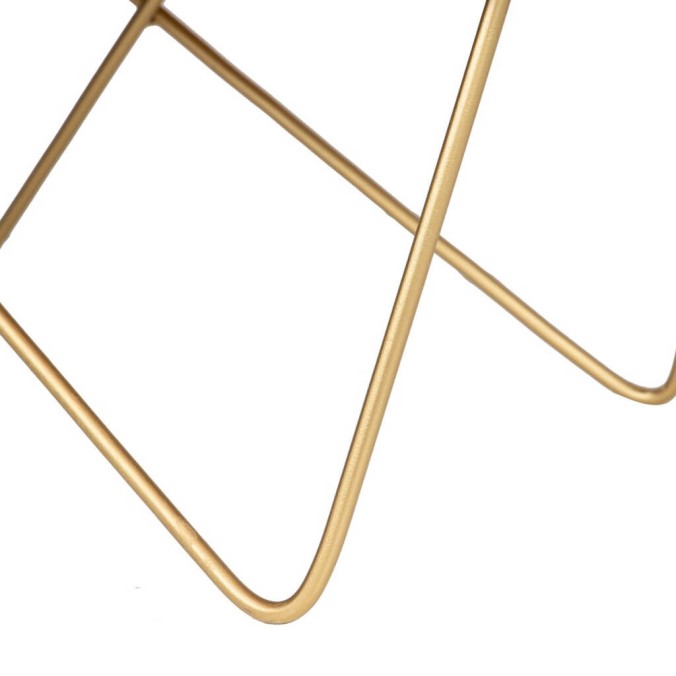 mesa centro madera mango-metal 110x60x40 cm