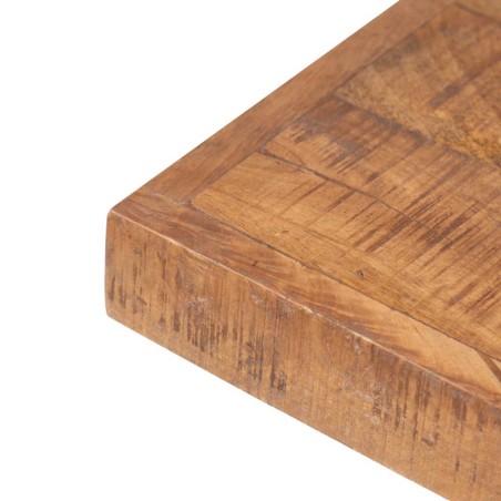 mesa centro madera mango-metal 110x60x40 cm