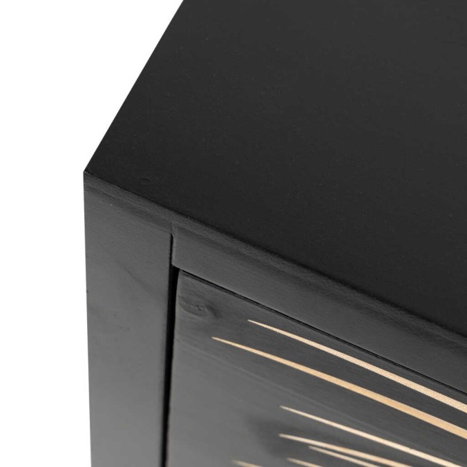 mesita madera talla 2 cajones 45x30x60 cm