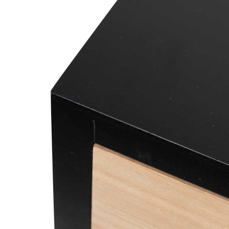 comoda madera talla 3 cajones 80x34x76 cm