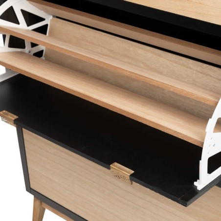 zapatero madera talla 85x30x110 cm