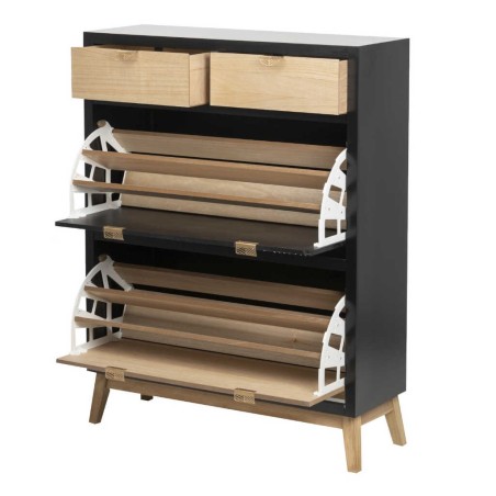 zapatero madera talla 85x30x110 cm