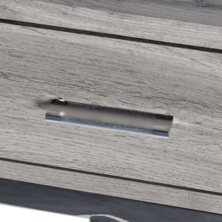 consola inox. mdf. 120x40x78 cm