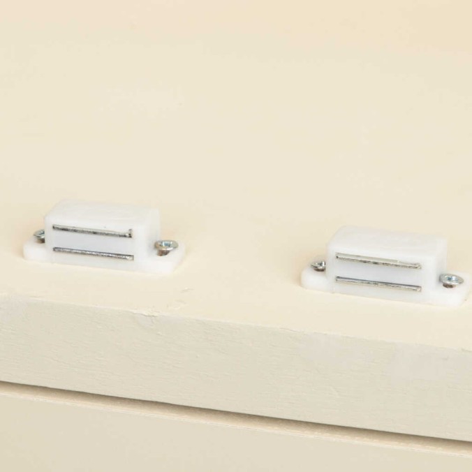 vitrina paulownia-mdf blanco-natural 90x35x180 cm