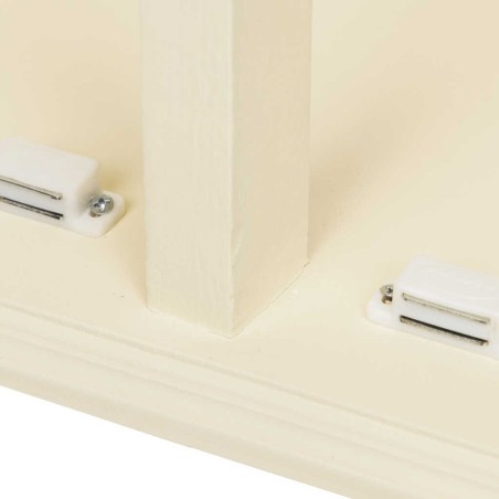 aparador paulownia-mdf blanco-natural 120x39x90 cm