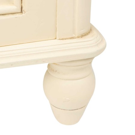 aparador paulownia-mdf blanco-natural 120x39x90 cm