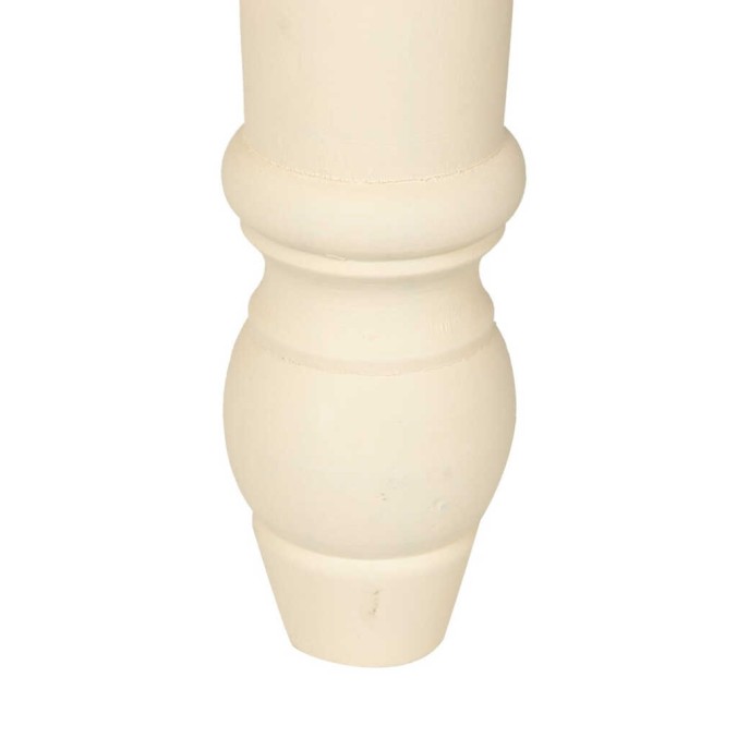 mesa comedor paulownia blanco-natural 160x80x80 cm