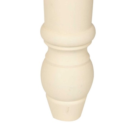 mesa comedor paulownia blanco-natural 160x80x80 cm