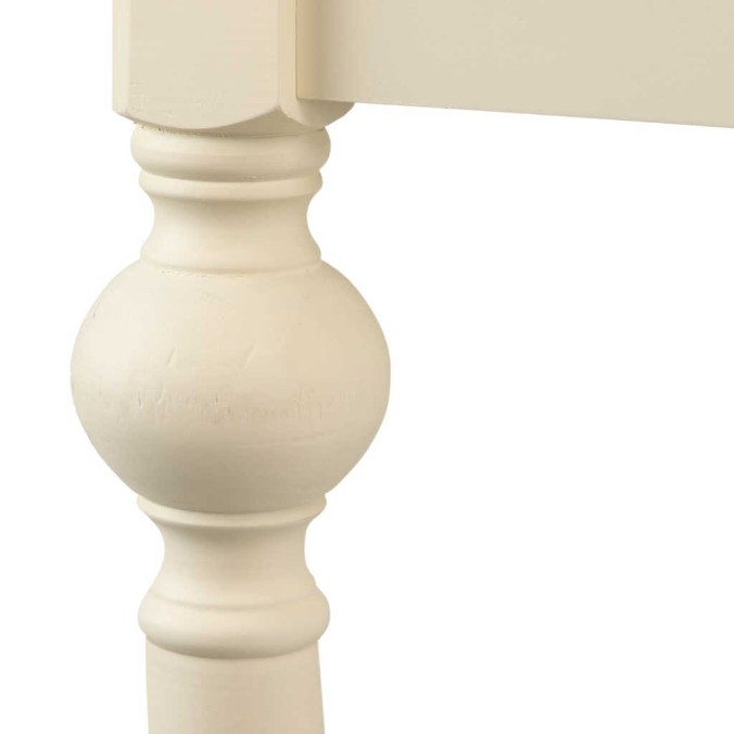 mesa comedor paulownia blanco-natural 160x80x80 cm