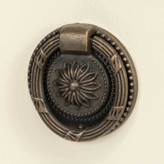 mesita paulownia-mdf blanco-natural 40x34x68 cm