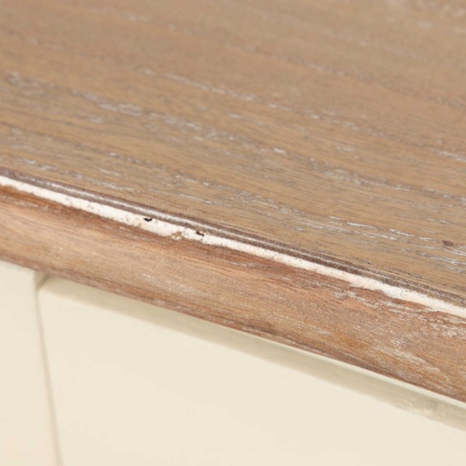 comoda paulownia-mdf blanco-natural 99x40x85 cm