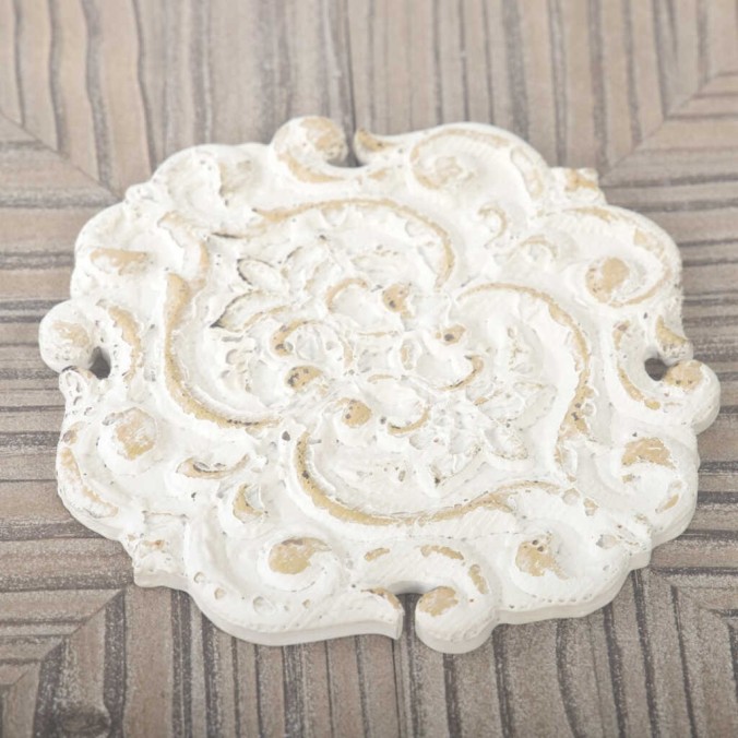 set 2 mesas metal-madera talla 47x47x50-42x42x45cm