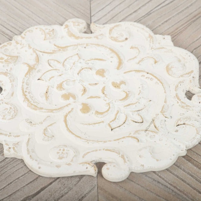 set 2 mesas metal-madera talla 80x80x50-70x70x40cm