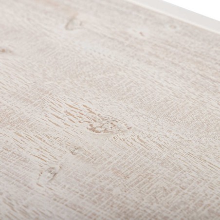 librero metal y madera tallada 84x35x200 cm