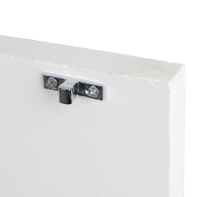 aparador metal y madera tallada 120x35x90 cm