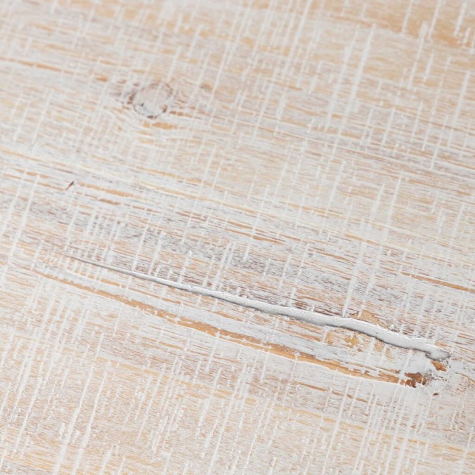 consola metal y madera tallada 120x35x80 cm