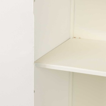 cabinet metal y madera tallada 85x38x175 cm