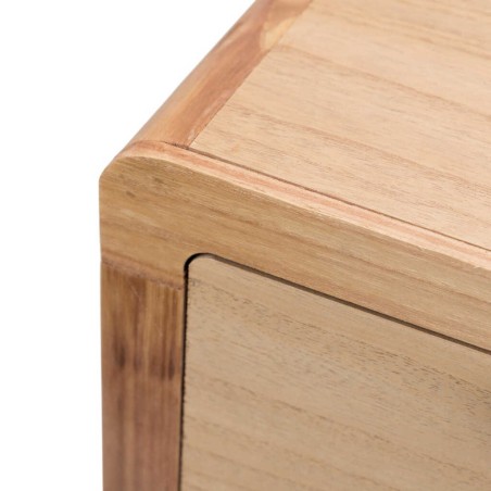 comoda madera natural 3 cj. 40x30x62,5 cm