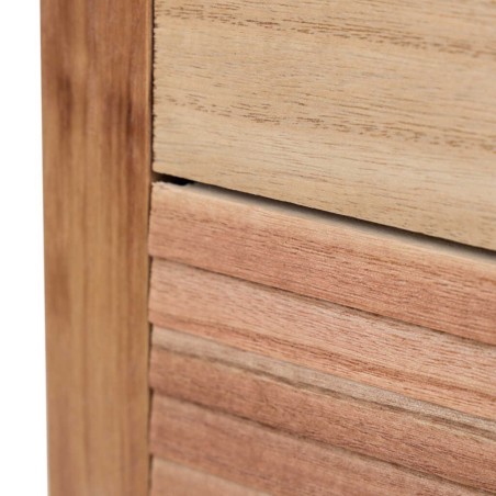 comoda madera natural 3 cj. 40x30x62,5 cm