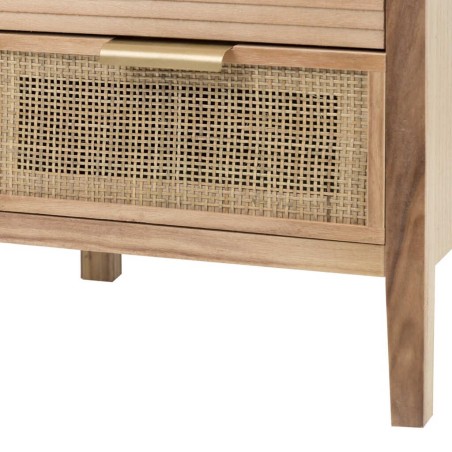 comoda madera natural 3 cj. 40x30x62,5 cm