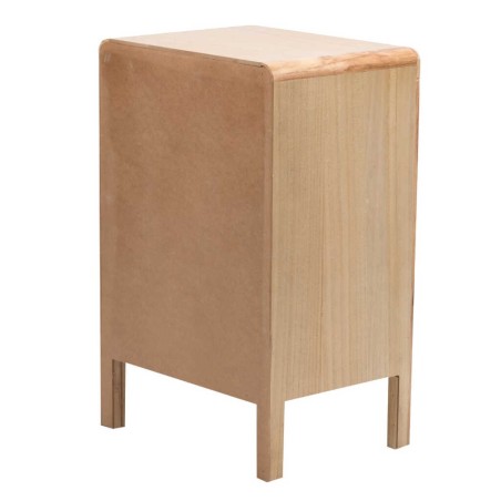 comoda madera natural 3 cj. 40x30x62,5 cm