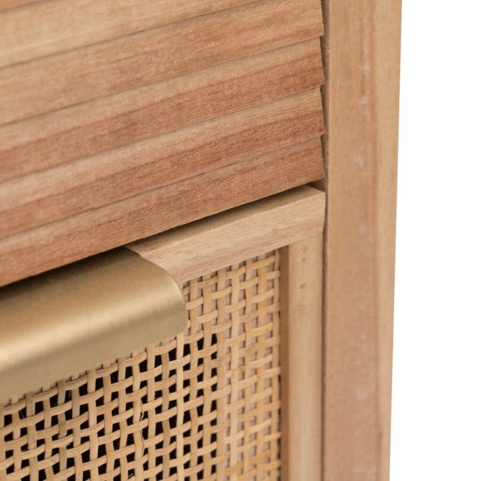 mesita madera natural 3 cj. 30x24x66 cm