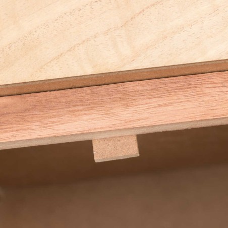 mesita madera natural 3 cj. 30x24x66 cm