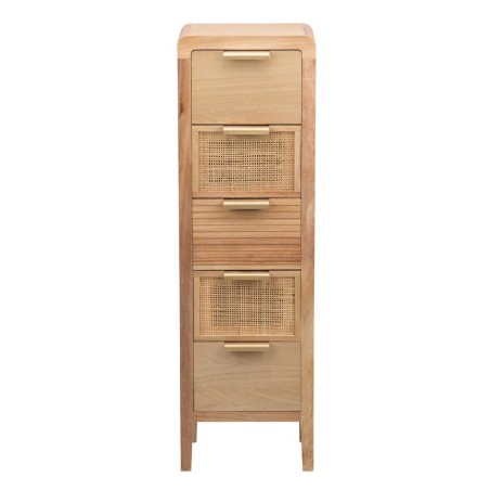 sinfonier madera natural 5 cj. 30x24x101 cm