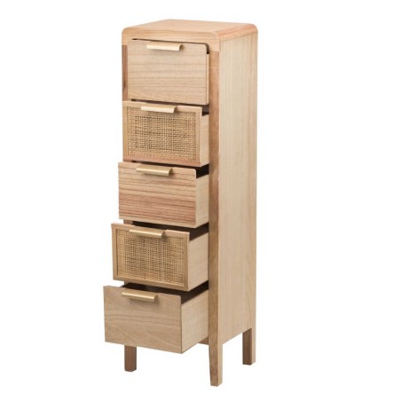 sinfonier madera natural 5 cj. 30x24x101 cm