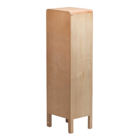 sinfonier madera natural 5 cj. 30x24x101 cm