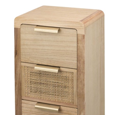 sinfonier madera natural 5 cj. 30x24x101 cm