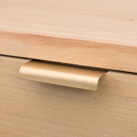 comoda madera natural 3 cj. 80x40x82 cm